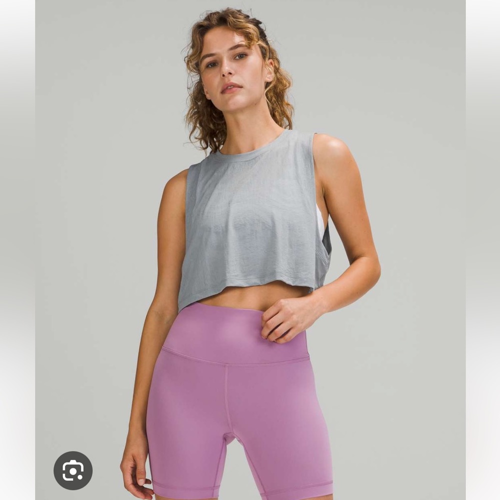 Lululemon All Yours Crop Tank Top *Train
Rhino Grey